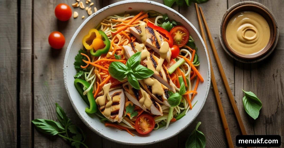 Thai-Italian Noodle Salad