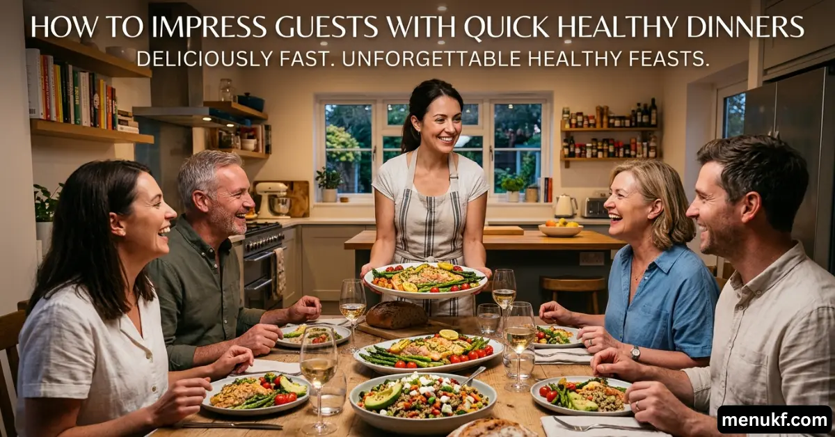 How to Impress Guests with Quick Healthy Dinners